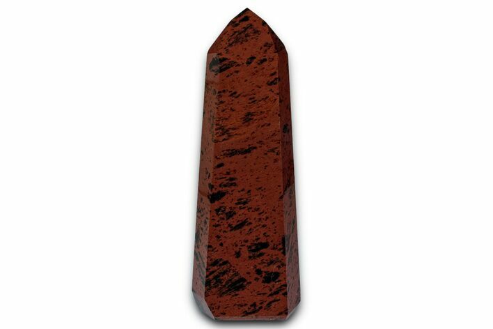 Polished Mahogany Obsidian Tower #337840